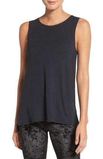 Women's Onzie Open Back Tank, Size - Black