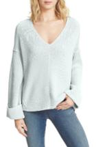 Women's Free People La Brea V-neck Sweater - White