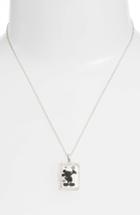 Women's Disney Mickey Mouse 'dream Bigger' Crystal Accent Pendant Necklace