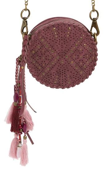 Elle & Jae Gypset Grenada Canteen Faux Suede Crossbody Bag - Brown