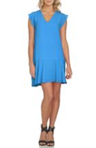 Women's 1.state Flounce Hem Shift Dress, Size - Blue
