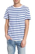 Men's The Rail Striped Crewneck T-shirt - Blue