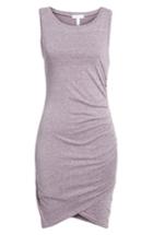 Women's Leith Ruched Body-con Tank Dress, Size - Purple