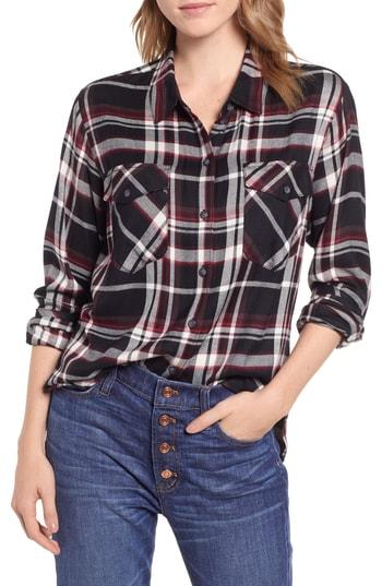 Women's Sanctuary Boyfriend For Life Shirt - Black