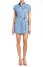 Women's Mavi Jeans Barbara Chambray Shirtdress - Blue