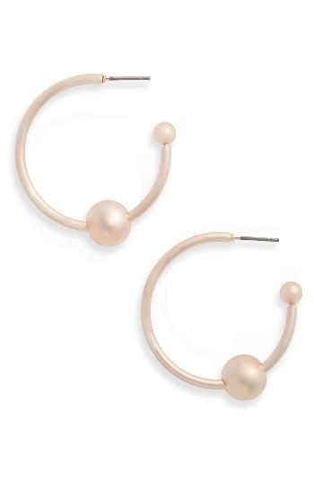 Women's Topshop Ball Hoop Earrings