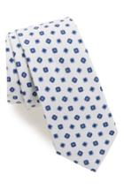 Men's 1901 Medallion Cotton Tie, Size - White