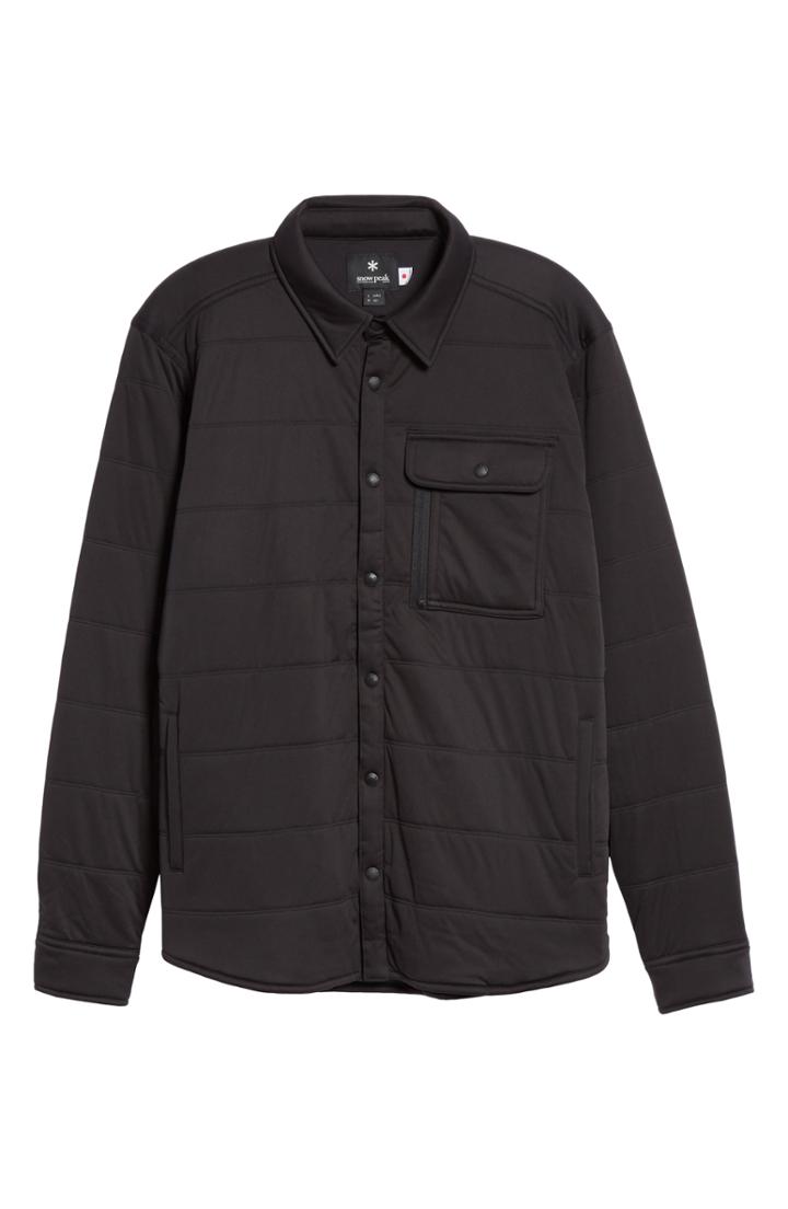 Men's Snow Peak Flexible Insulated Men's Shirt - Black
