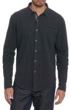 Men's Robert Graham Amboy Classic Fit Shirt Jacket X-large - Black