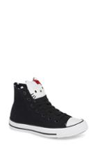 Women's Converse X Hello Kitty Chuck Taylor All Star High Top Sneaker M - Black