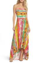 Women's Felicity & Coco Strapless Neon Print Maxi Dress