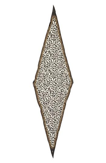 Women's Marc Jacobs Animal & Chains Diamond Shaped Wool Scarf