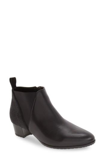 Women's Ara 'patty' Block Heel Boot M - Black