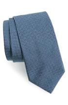 Men's Eton Circle Geometric Silk Tie, Size - Green