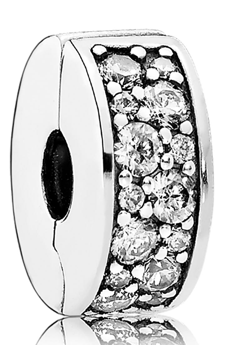 Women's Pandora Pave Clip Charm
