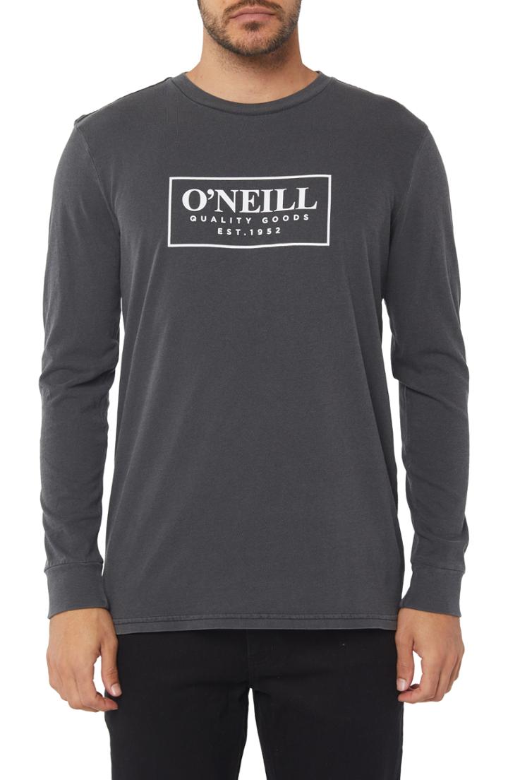 Men's O'neill Gusto Graphic Long Sleeve T-shirt - Black