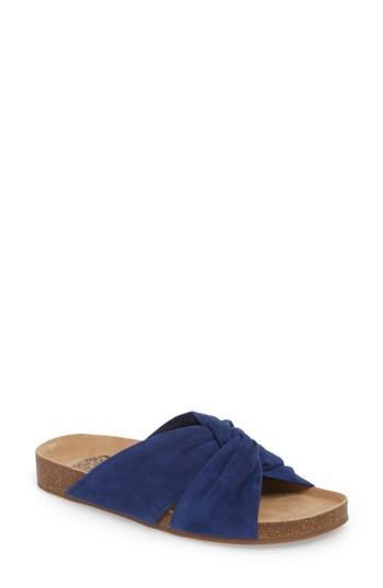 Women's Vince Camuto Biminti Slide Sandal .5 M - Blue