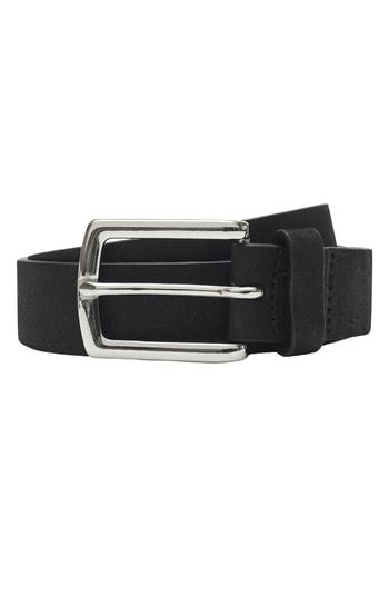 Men's Club Monaco Laird Suede Belt - Black