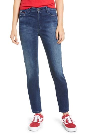 Women's Tommy Jeans Santana High Rise Skinny Jeans X 30 - Blue