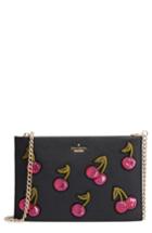 Kate Spade New York Ma Cherie - Cherries Sima Leather Shoulder Bag - Black