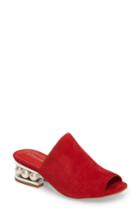 Women's Jeffrey Campbell Arcita Slide Sandal .5 M - Red