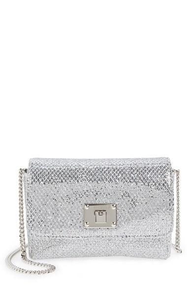 Jimmy Choo 'ruby' Glitter Clutch -