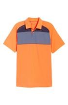 Men's Under Armour Threadborne Infinite Fit Polo Shirt, Size Small - Coral