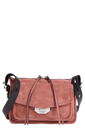 Rag & Bone Small Leather Field Messenger Bag - Green