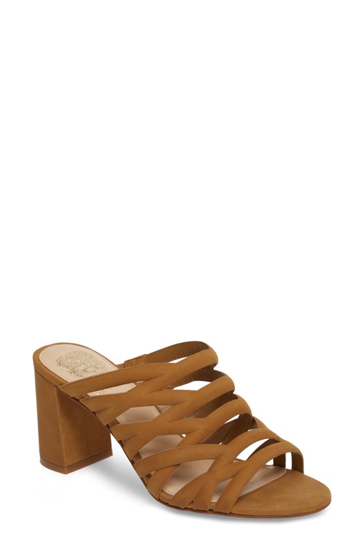 Women's Vince Camuto Raveana Cage Mule .5 M - Beige