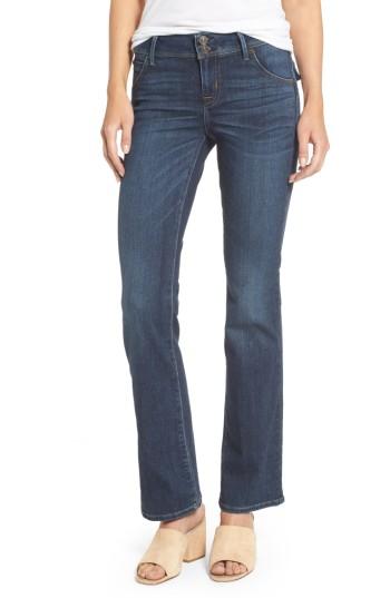 Petite Women's Hudson Jeans Beth Baby Bootcut Jeans - Blue