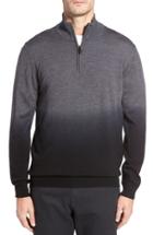 Men's Bugatchi Ombre Quarter Zip Sweater