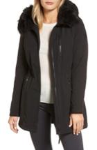 Women's Calvin Klein Soft Shell Anorak Jacket - Black