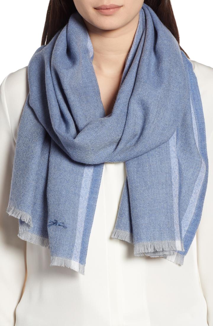 Women's Longchamp Montana Wool Scarf