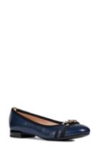 Women's Geox Wistrey Flat Us / 35eu - Blue