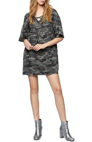Women's Sanctuary Mariska Sweatshirt Dress - Green