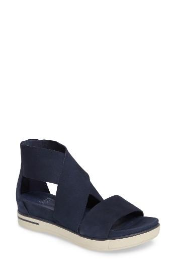 Women's Eileen Fisher Sport Platform Sandal .5 M - Blue