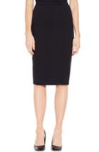 Women's Vince Camuto Cable Jacquard Pencil Skirt, Size - Black