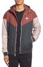 Men's Nike 'windrunner' Colorblock Jacket - Brown
