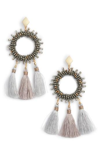 Women's Nakamol Design Small Tassel Drop Earrings