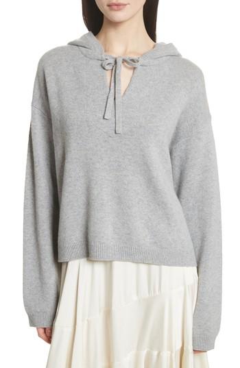 Women's Elizabeth And James Margot Cashmere Hoodie - Grey
