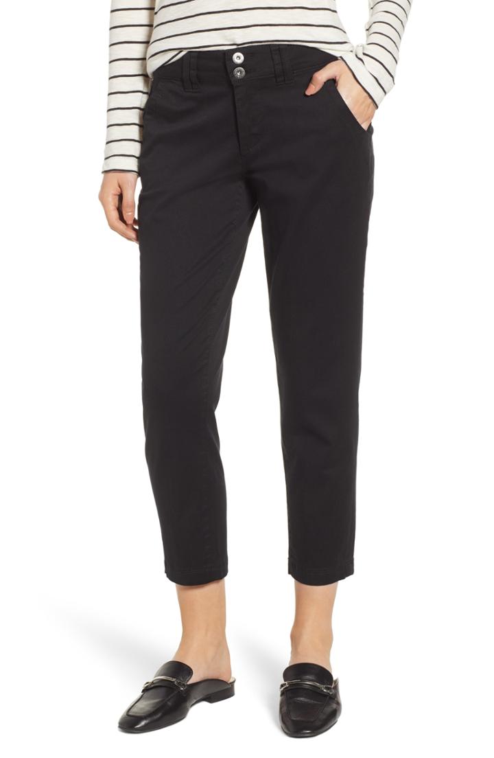 Women's Jag Jeans Flora Crop Pants - Black