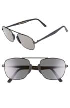 Men's L.g.r. Negus 56mm Sunglasses - Black Matte/ Grey