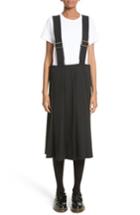 Women's Comme Des Garcons Overall Skirt - Black
