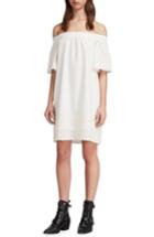 Women's Allsaints Livia Trixi Off The Shoulder Cotton Dress - White