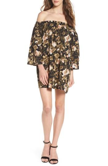 Women's French Connection Adeline Dream Off The Shoulder Shift Dress