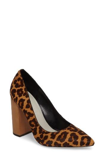 Women's 1.state Valencia Block Heel Pump M - Brown