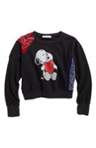 Women's Daydreamer Snoopy Bandana Panel Sweatshirt