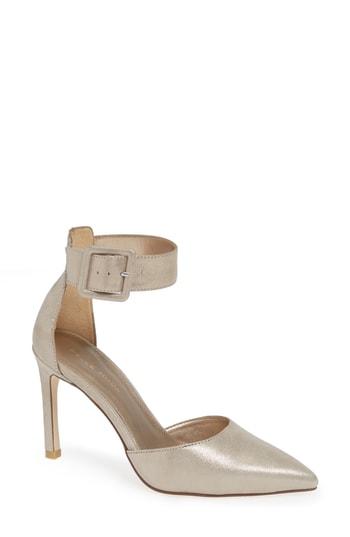 Women's Pelle Moda Ita D'orsay Pump .5 M - Metallic