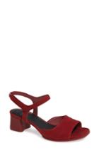 Women's Camper Katie Block Heel Sandal Us / 38eu - Red