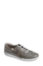 Women's Josef Seibel 'dany 05' Leather Sneaker -6.5us / 37eu - Black